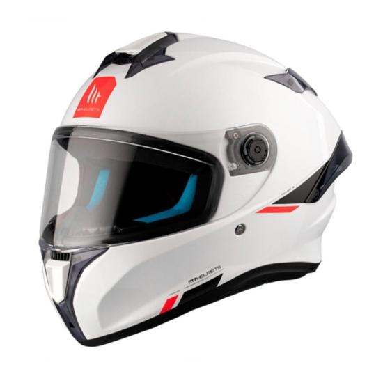 MT HELMETS Targo S Solid A0 Mat beyaz