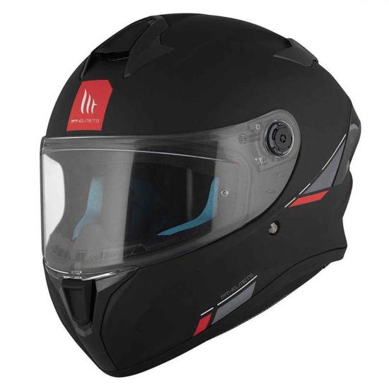 MT HELMETS Targo S Solid A0 Mat siyah